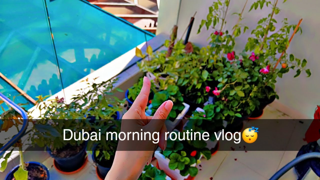 My morning routineee in dubai🫡😱 