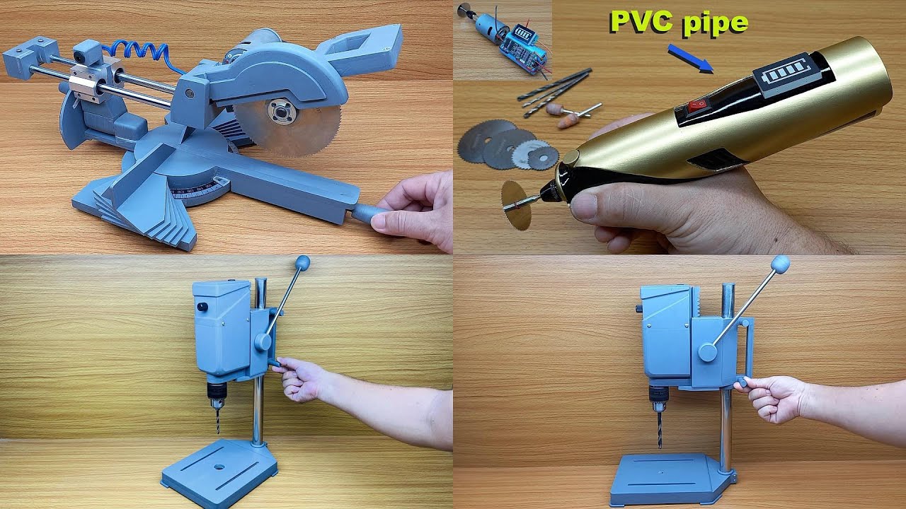 3 homemade ideas from PVC plastic