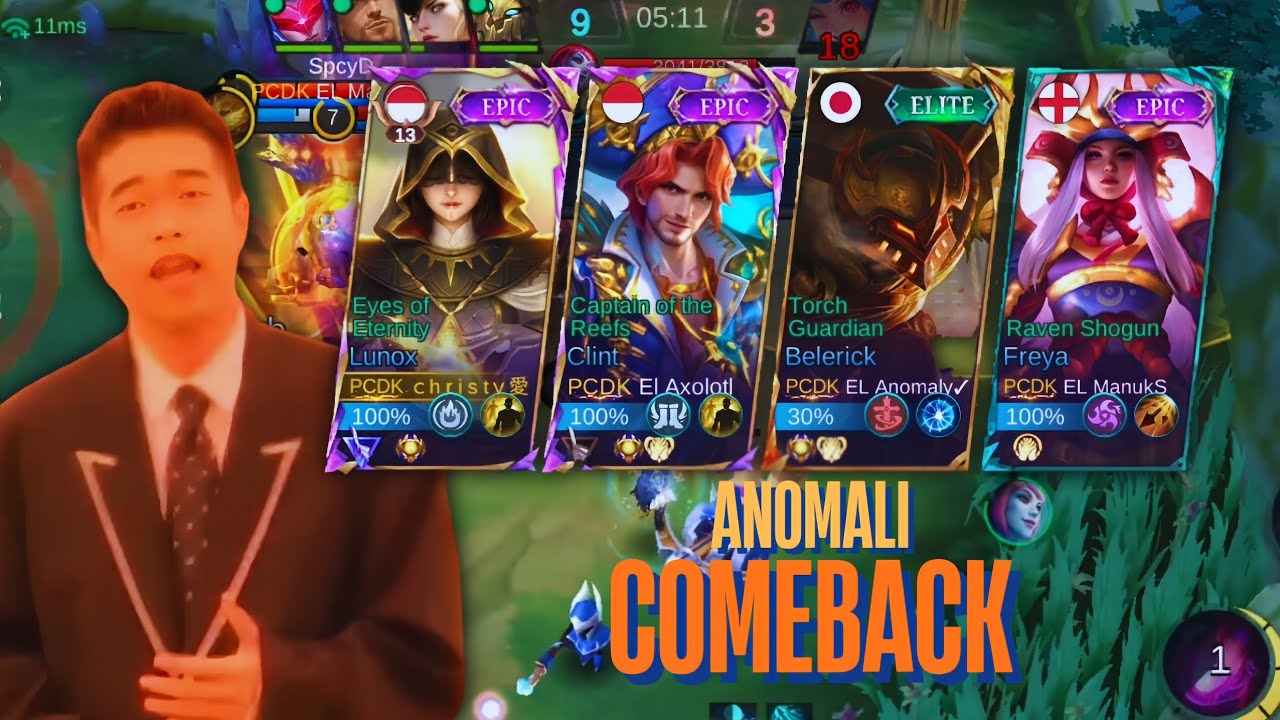 YAH PARA MAHKLUK ANOMALI ITU KEMBALI LAGI😂😂 | MobileLegends