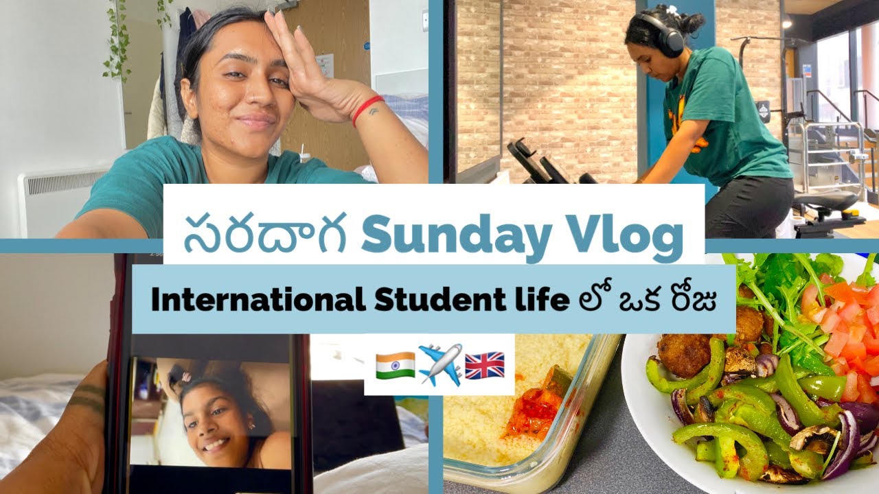 Saradaga Sunday నాతో | A Day In my Life | Indian Student in UK | Telugu Vlogs | D/o Kalaguragampa