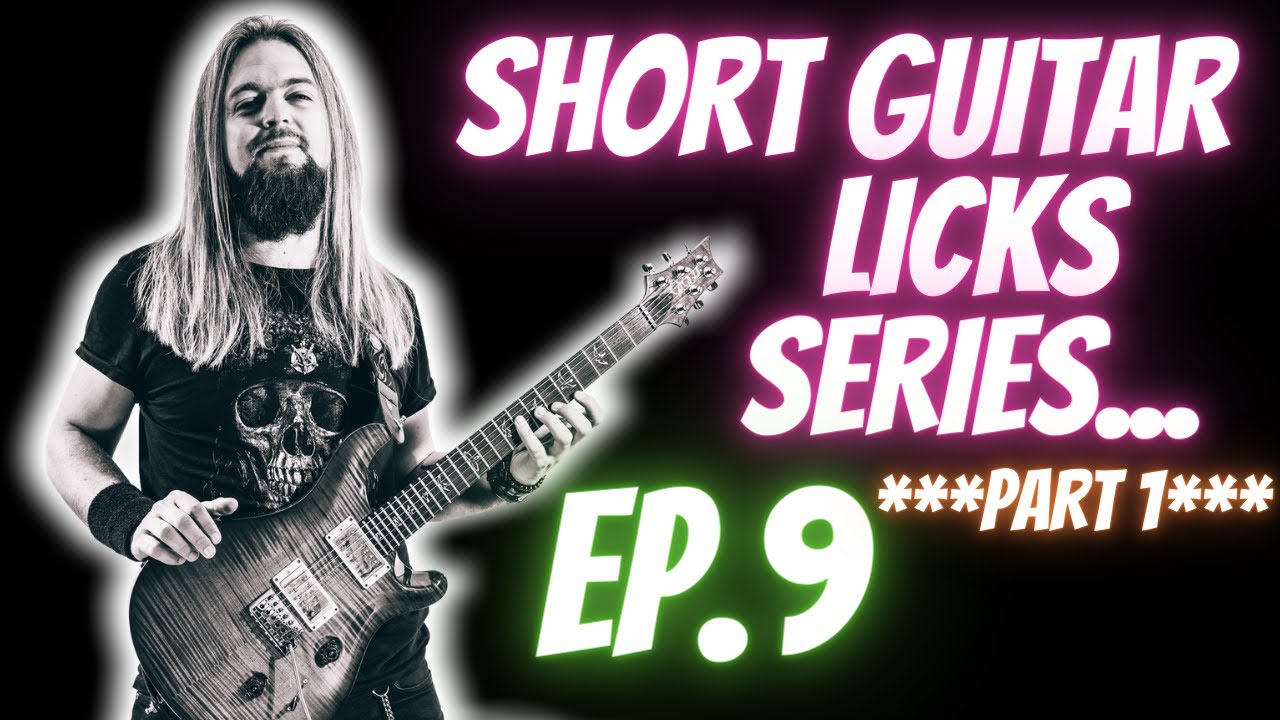 Short Guitar Licks Series Episode 9 *PART 1* | C# MINOR RUN