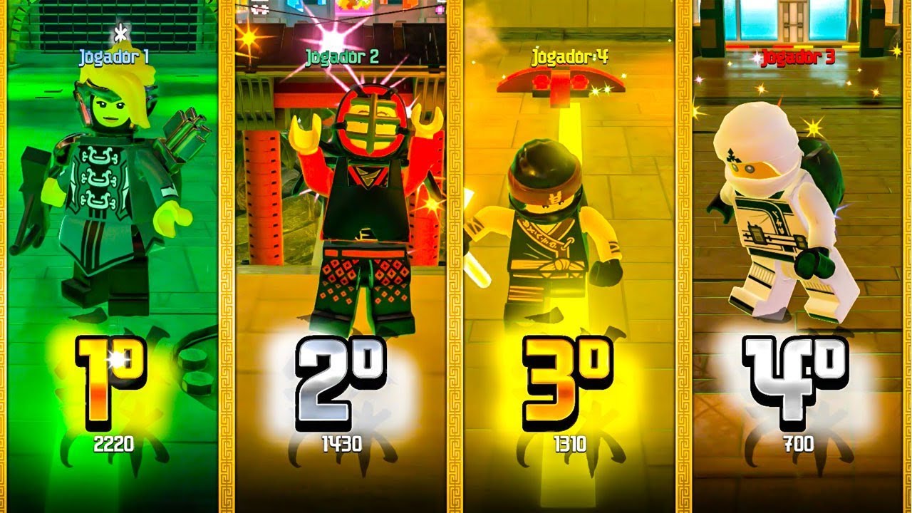 ROUBANDO BANDEIRAS NA ARENA DE BATALHAS em The LEGO NINJAGO Movie Video Game EXTRAS #1
