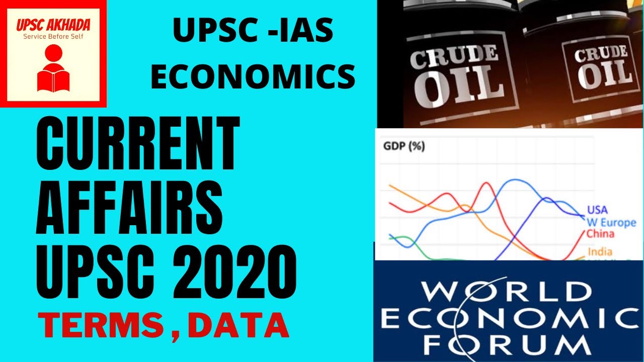 Economy current affairs for upsc 2020