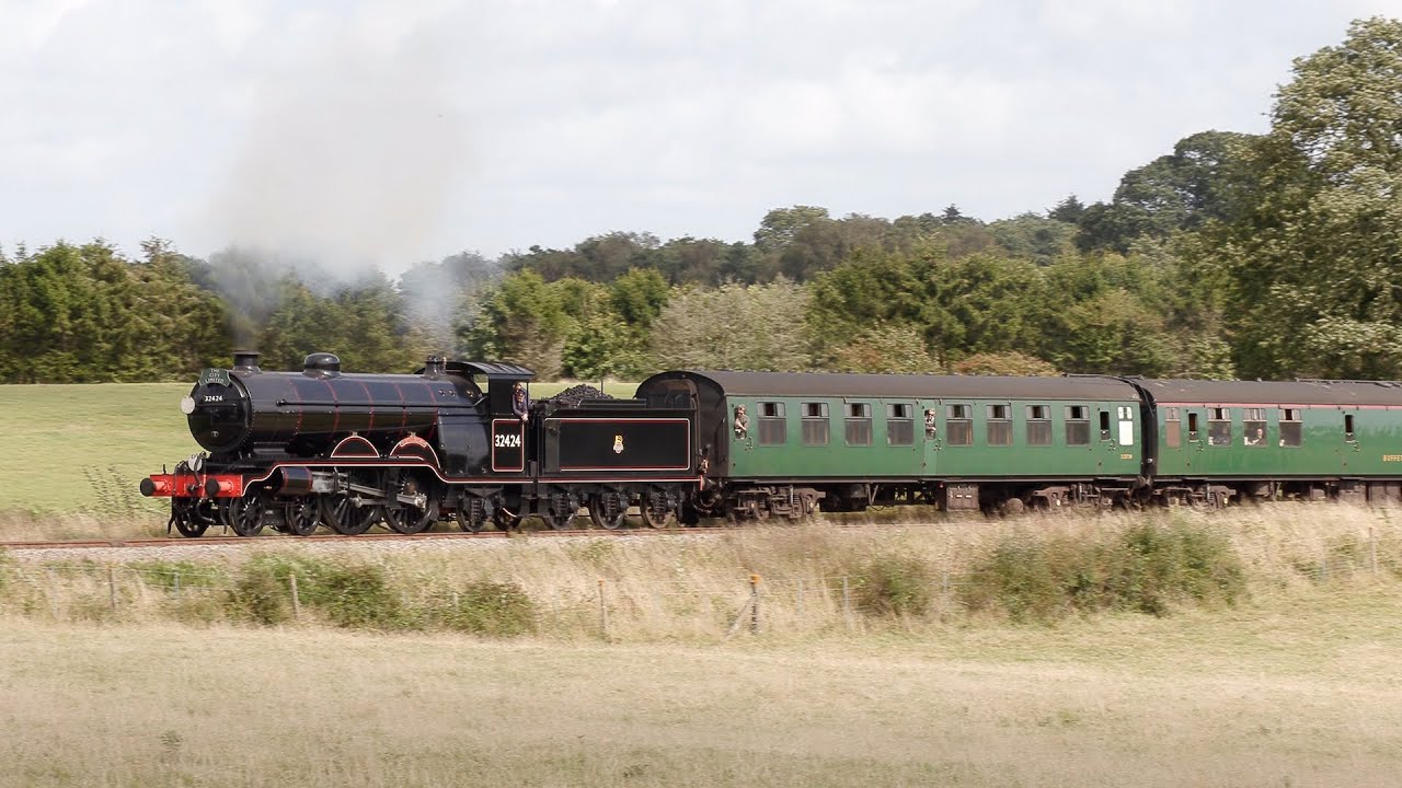 A Sound not heard for 66 years - 32424 Beachy Head in service on the Bluebell Railway