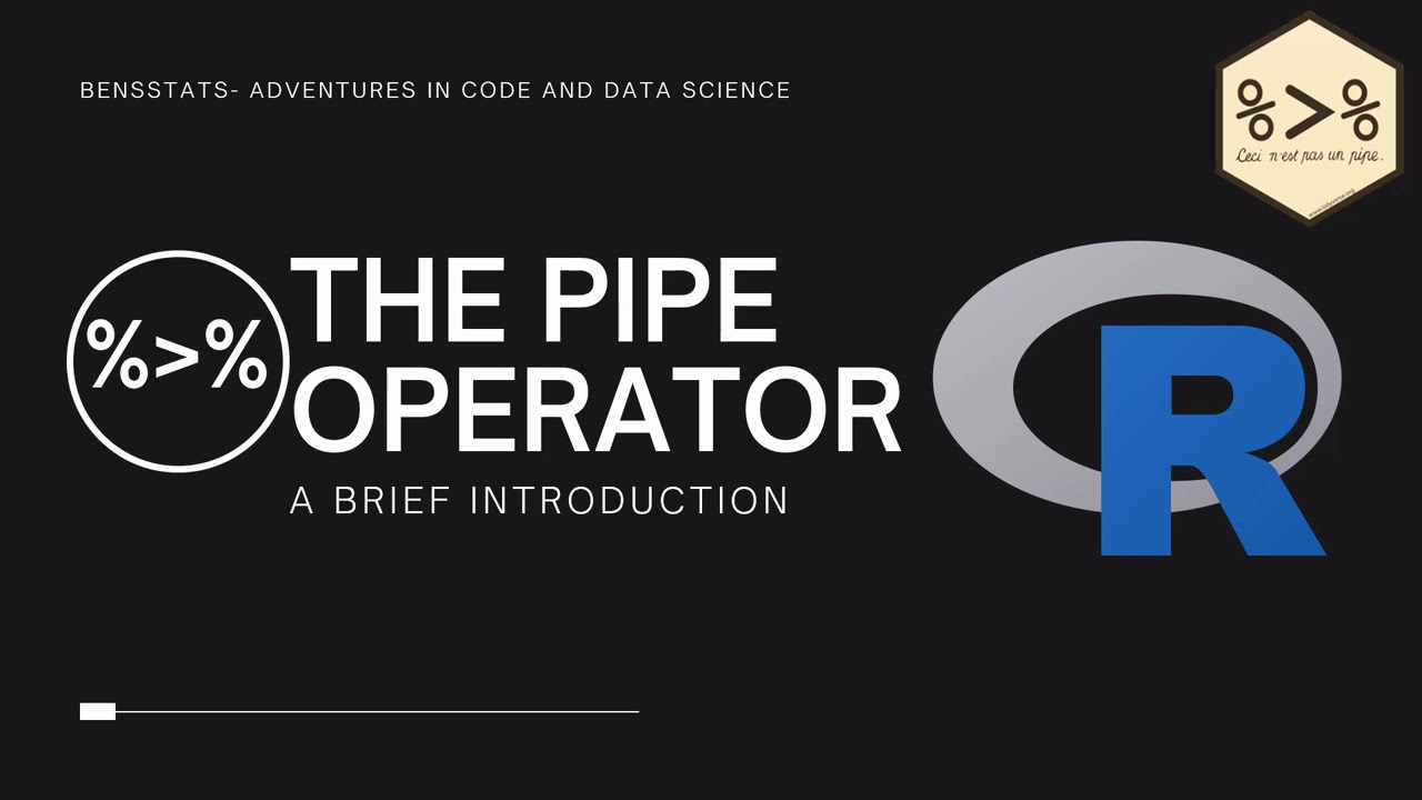 R Programming: What does the Pipe Operator do? #R #rstats #tidyverse