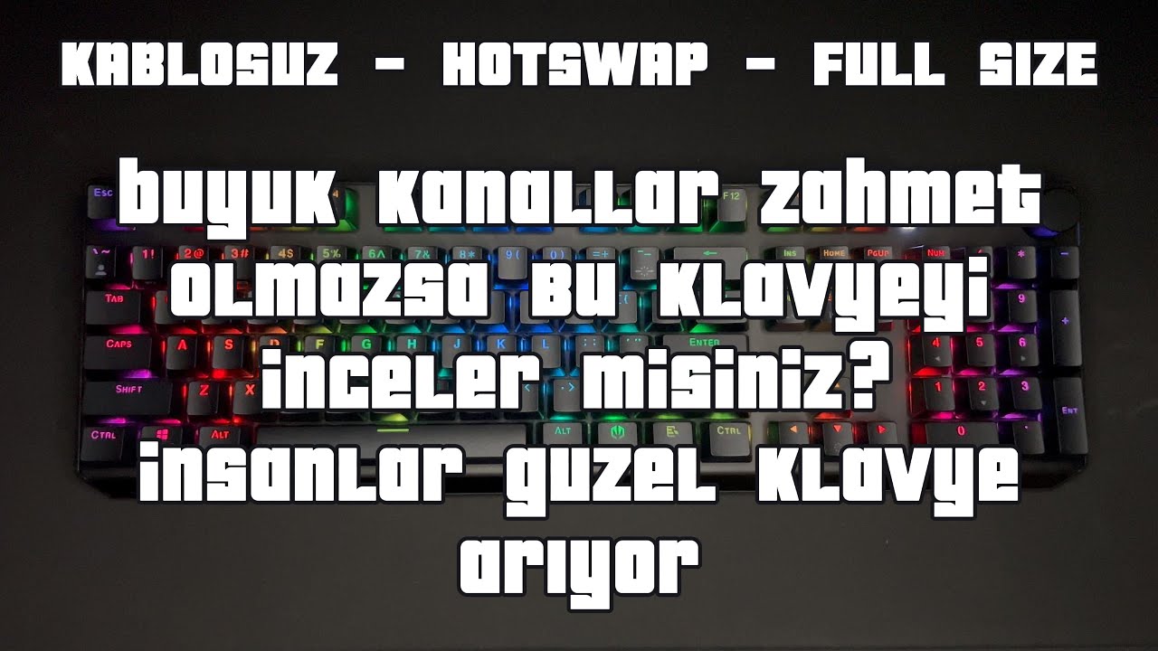 Büyük Kanalların Radarına Giremeyen Marka - Endorfy Thock Wireless Alınır mı Kutu Açılımı - İnceleme