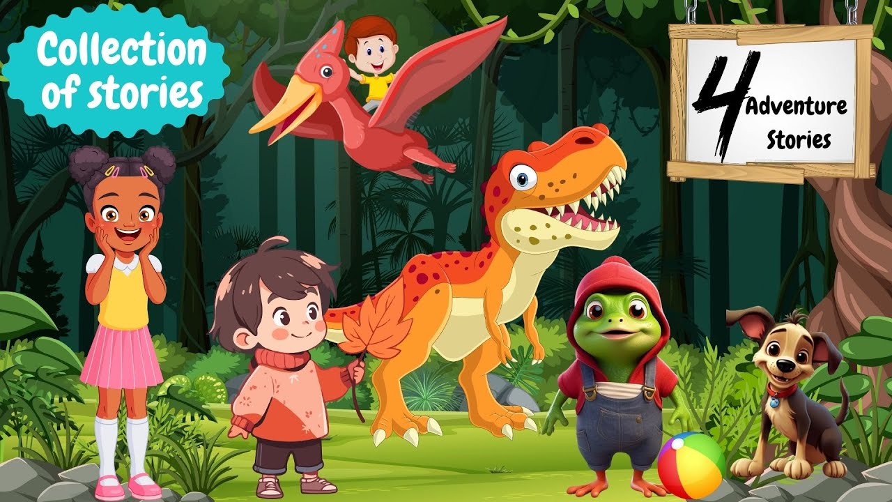 Collection of Stories | Read Along Adventure Stories in English