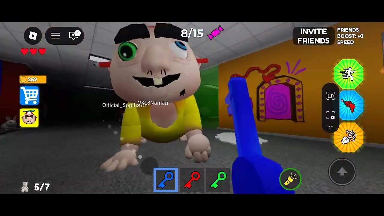 Baby roby gameplay 