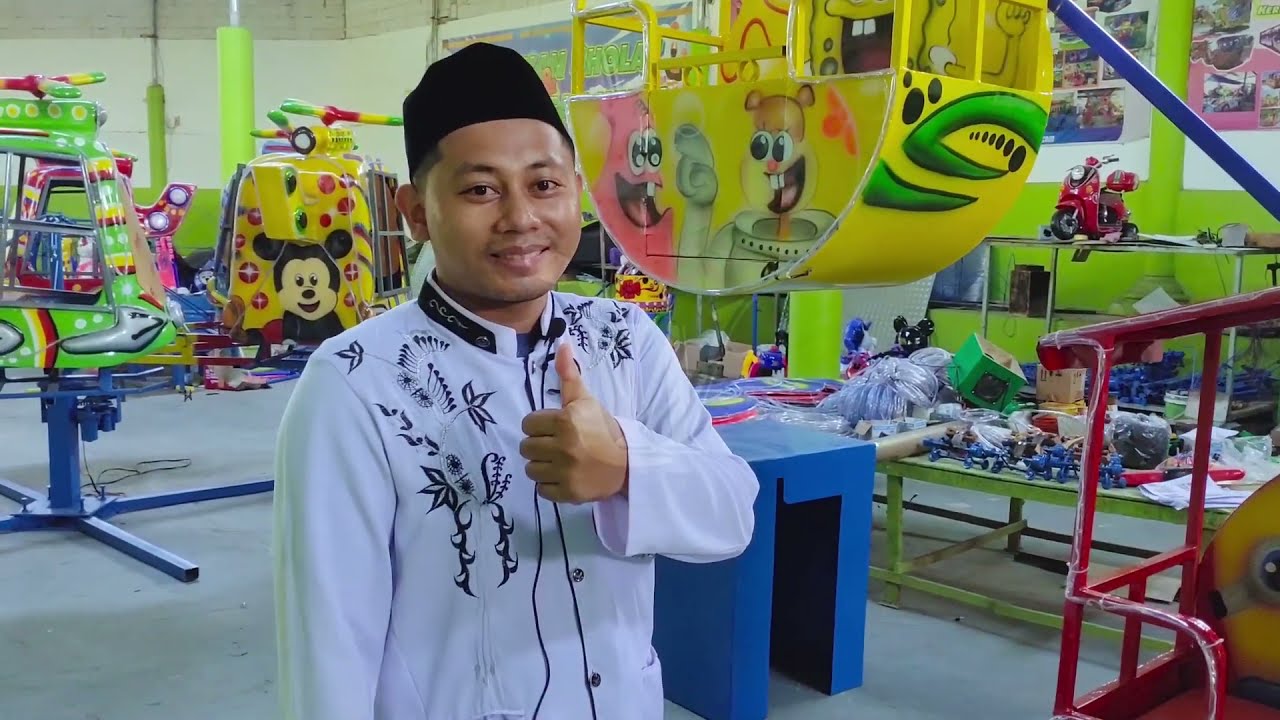 Wahana Kincir Mini Isi 6 dan Pengoperasianya Sangat Mudah | CV ILHAM INDUSTRI WAHANA
