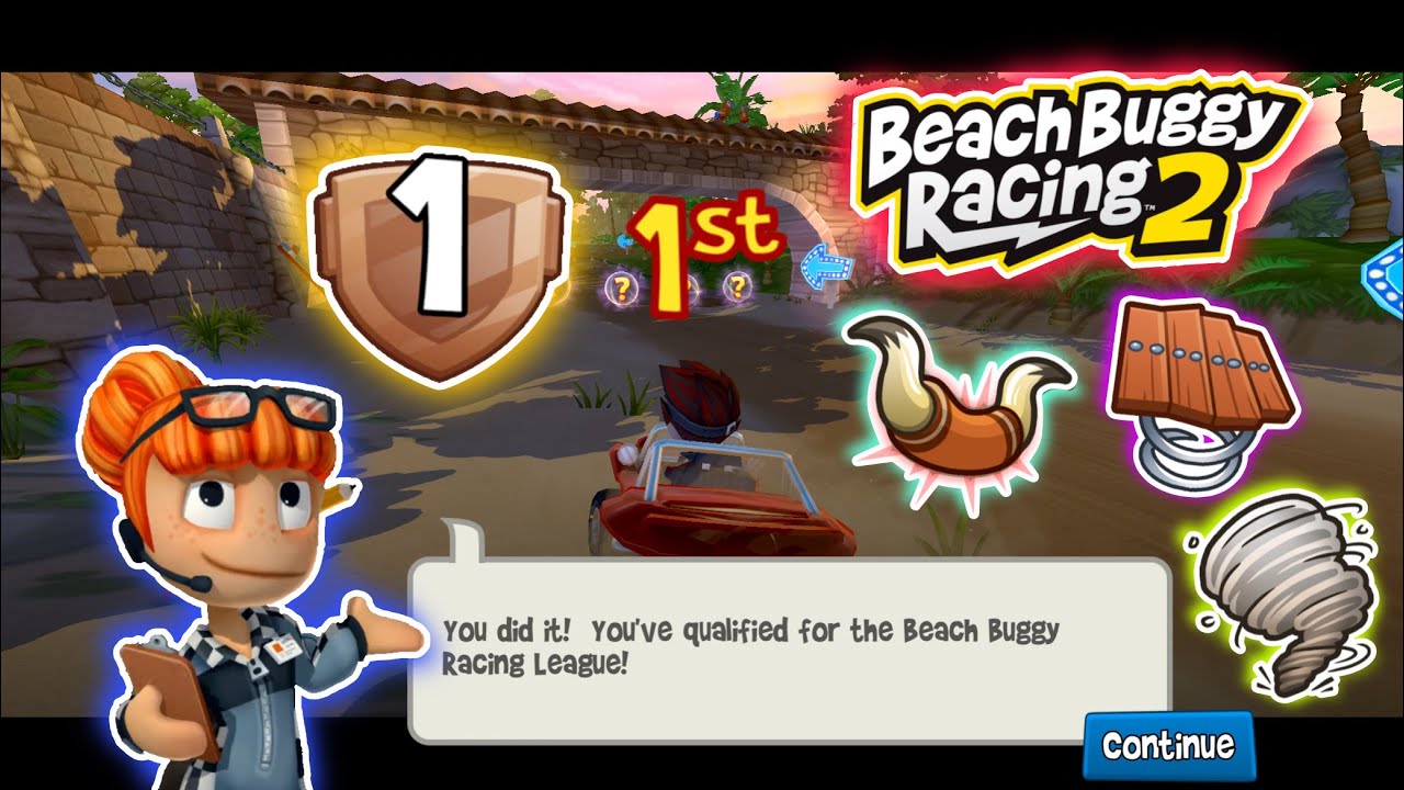 Starting from Beginning LEVEL 1 | EP 1 | Beach Buggy Racing 2 🏖🏁 | BB Racing 2 #bbracing2