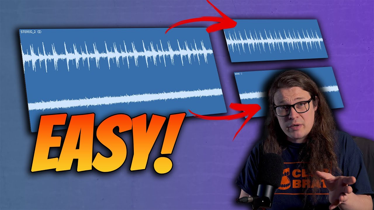 How To Split Stereo to Mono in Logic Pro
