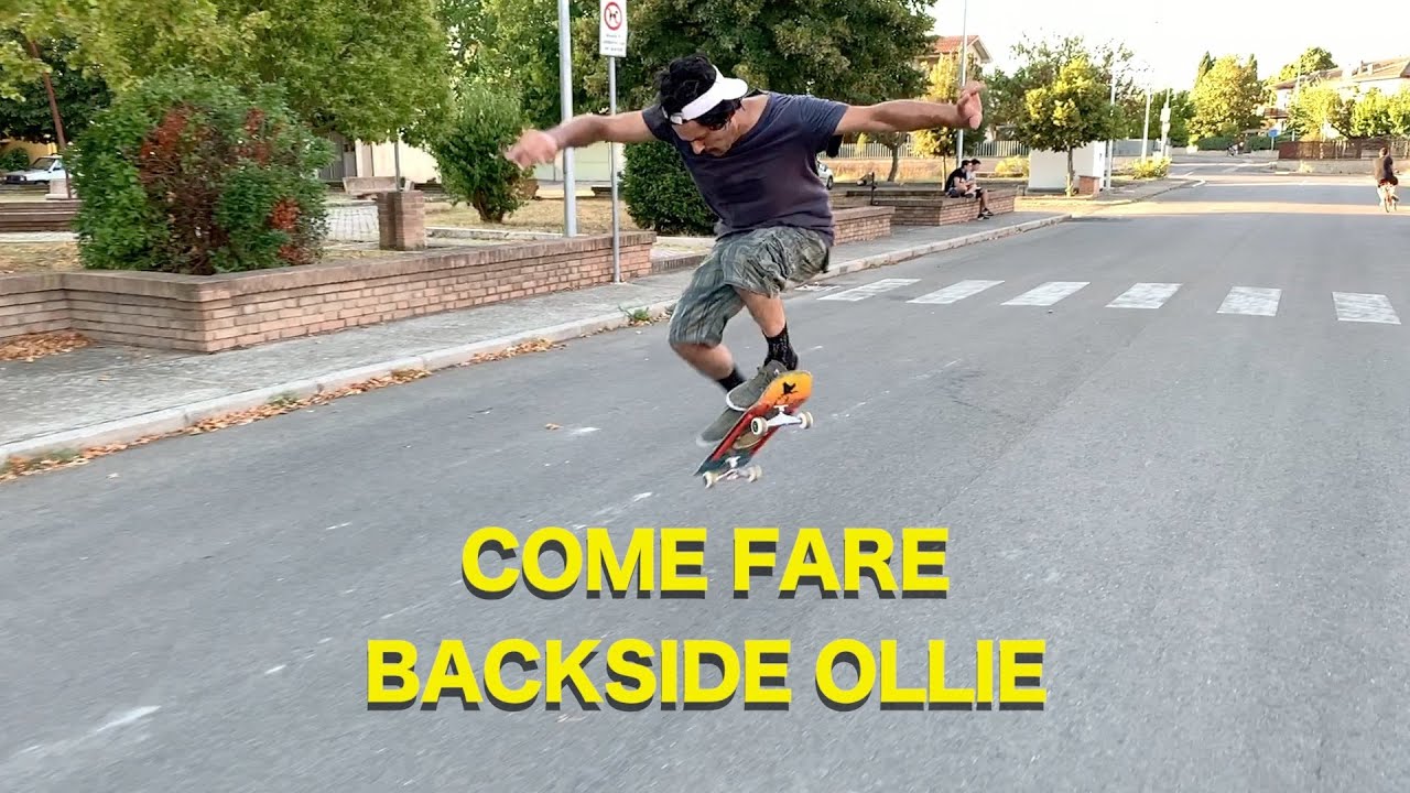Come fare ollie 180 (tutorial ita) TRAUMA AND DESTROY