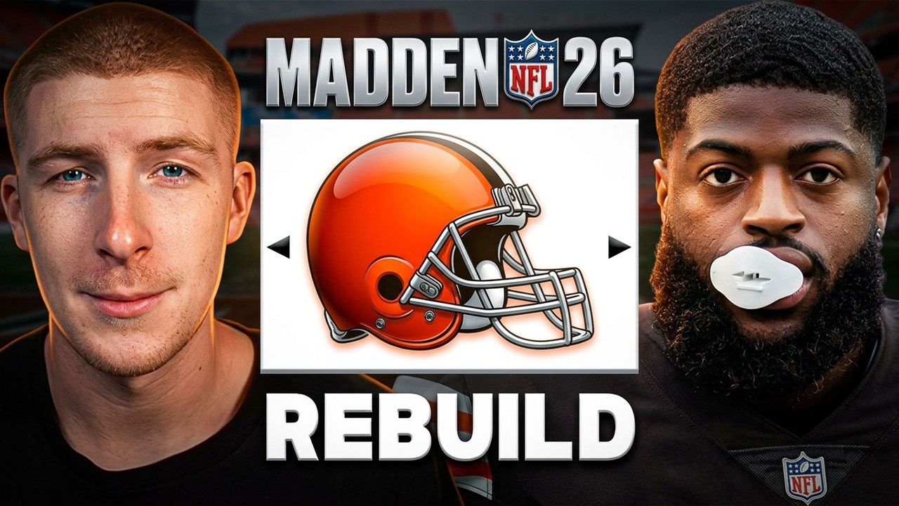 Восстановление обновлённой команды &laquo;Кливленд Браунс&raquo; в Madden 26!