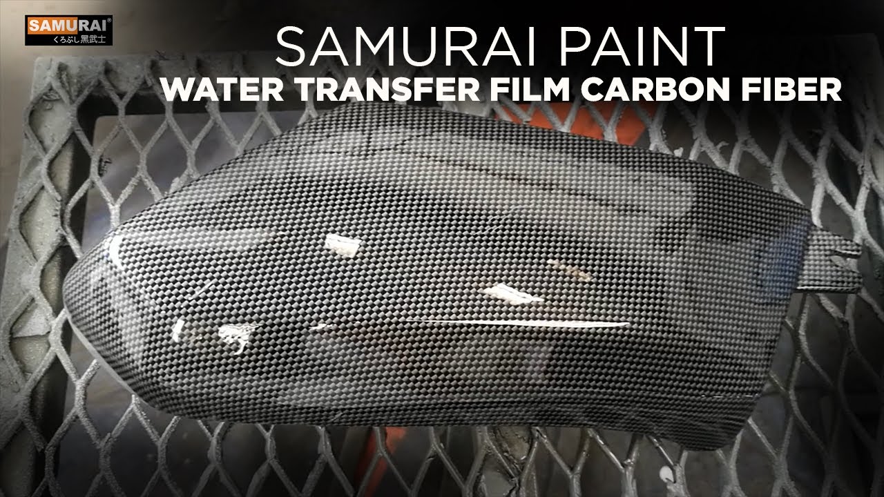 Cara Hasilkan Water Transfer Carbon Fiber (Carbon Celup) - Samurai Paint Malaysia