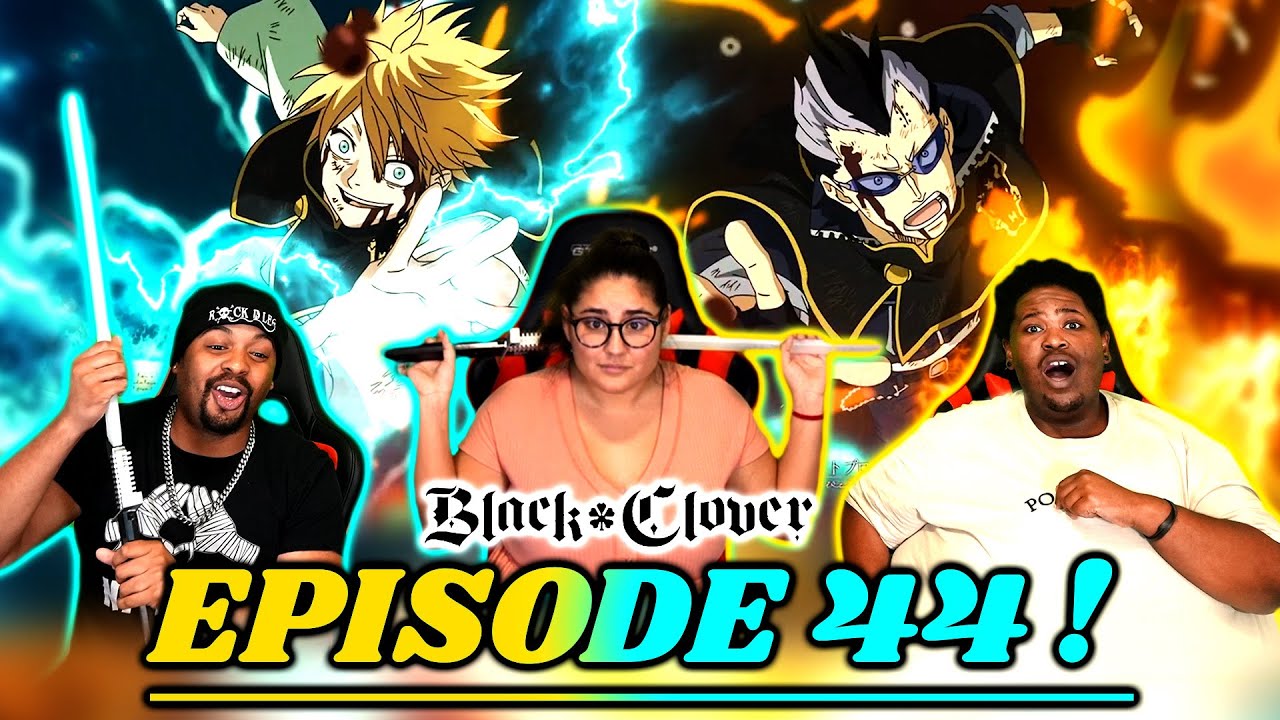Magna Luck Push Past Their Limits Black Clover Episode 44  Reaction