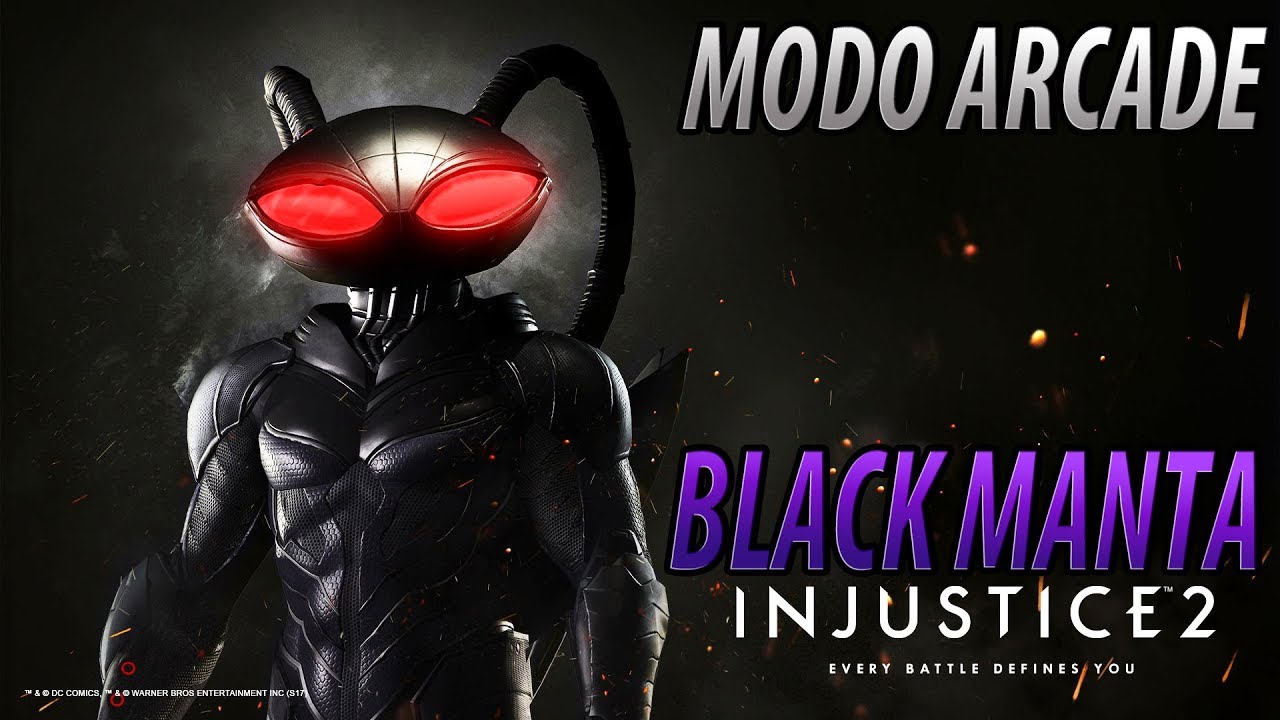 Injustice 2 | Español Latino | Modo Arcade | Black Manta | PS4 |