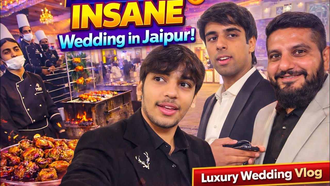 This Wedding in Jaipur Was NEXT LEVEL 🔥 | Luxury Wedding Vlog🤯 ~ 