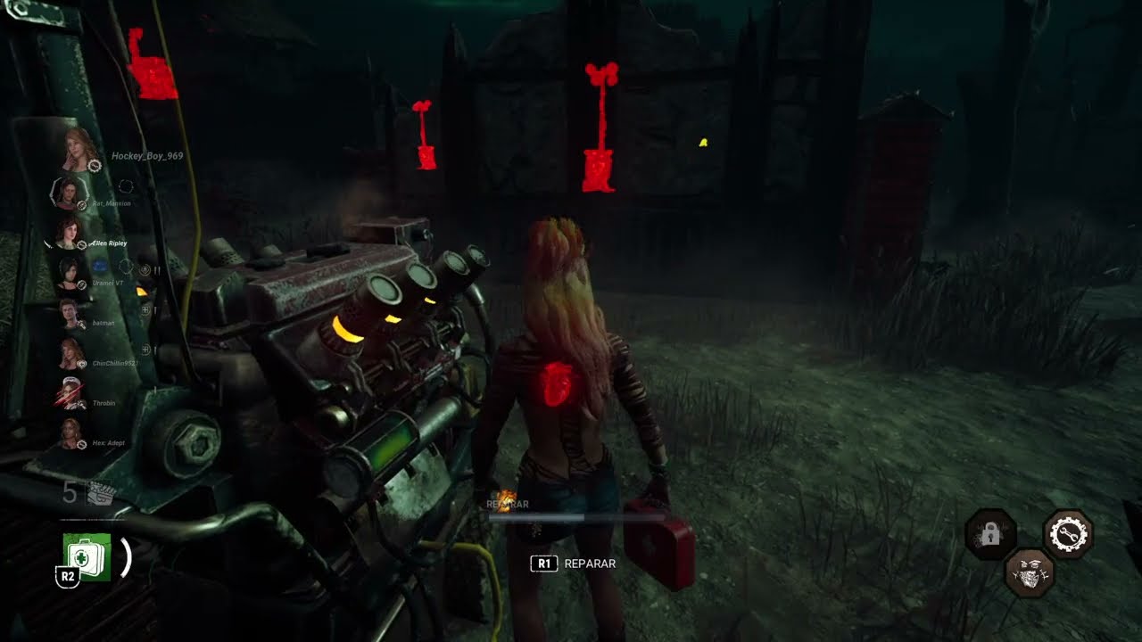 Dead by Daylight 2 vs 8 Kate Denson y Los Gens 