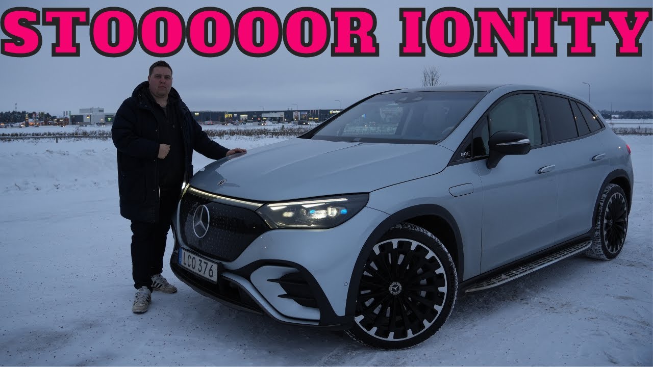 Mercedes EQE SUV 500 till två nya laddstationer värda att besöka | Elbilsmagasinet