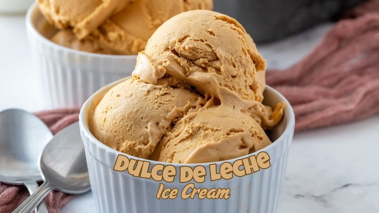 Two-Ingredient Dulce de Leche Ice Cream