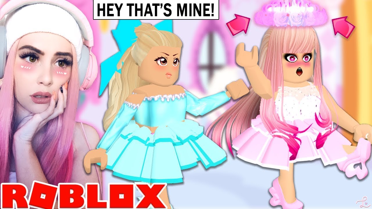 I STOLE MY BEST FRIENDS RARE HALO BECAUSE I WAS JEALOUS AND SHE CAUGHT ME!... Roblox Royale High