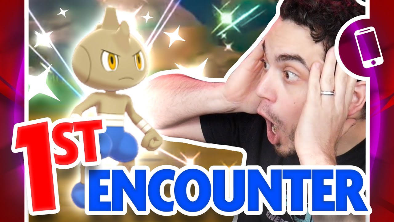 RANDOM SHINY walks right into me! 1ST ENCOUNTER SHINY #Shorts