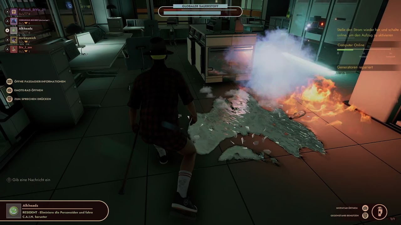 First Class Trouble - Fixing all 20 Computers & 3 Generators @ Personoid Quarters & Resident Victory