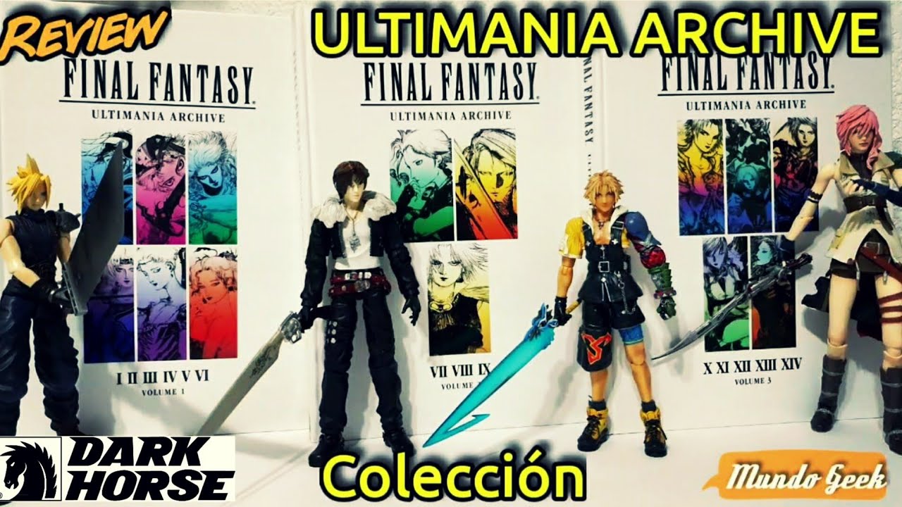 Review: FINAL FANTASY Ultimania Archive Vol. 1, 2 y 3. Dark Horse.