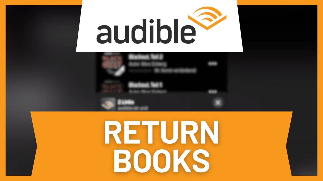 Audible: How to Return Books