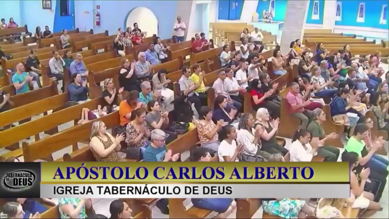 PAI GRAÇAS TE DOU * APÓSTOLO CARLOS ALBERTO * TABERNÁCULO DE DEUS