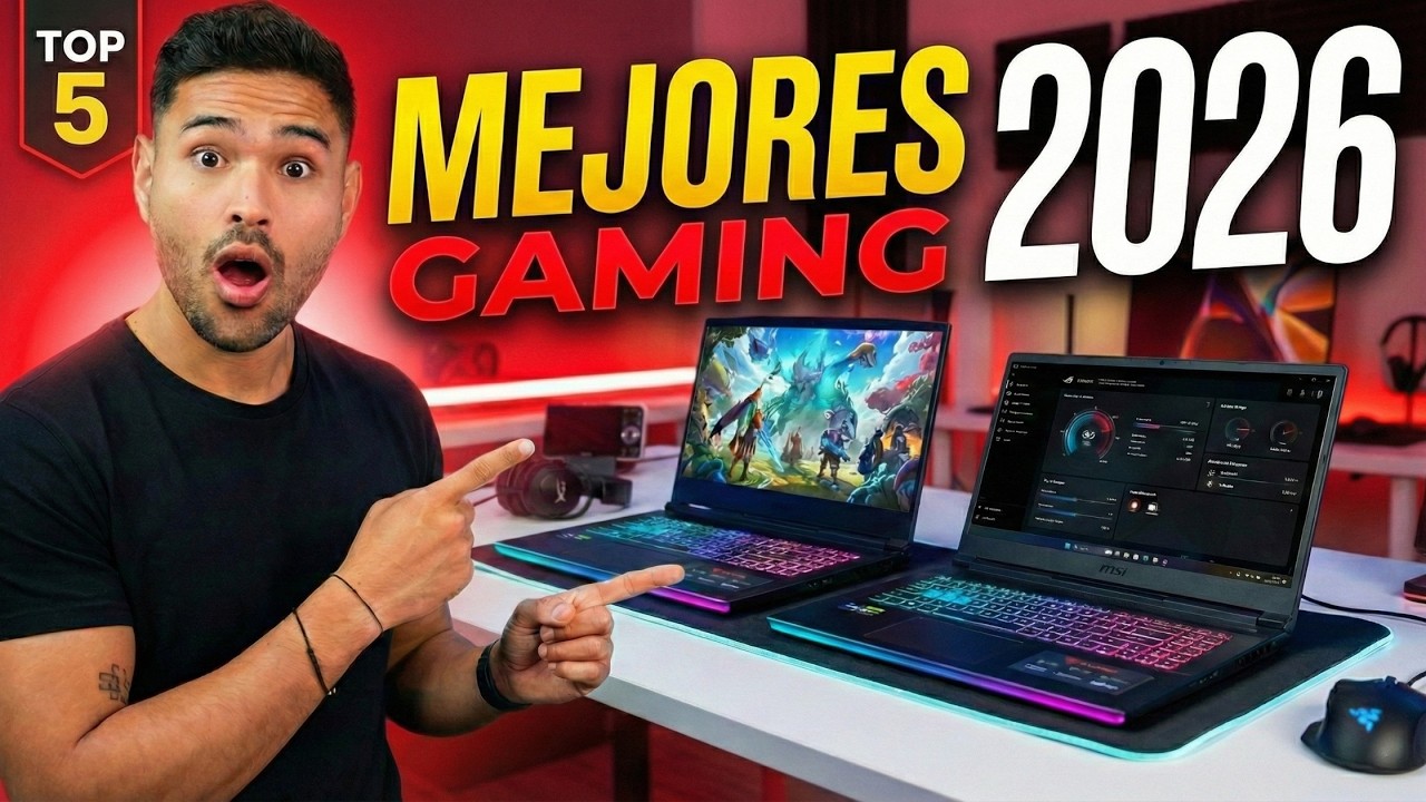 TOP Mejores Portátiles Gaming 2026 Calidad Precio (RTX 5050 a 5090)