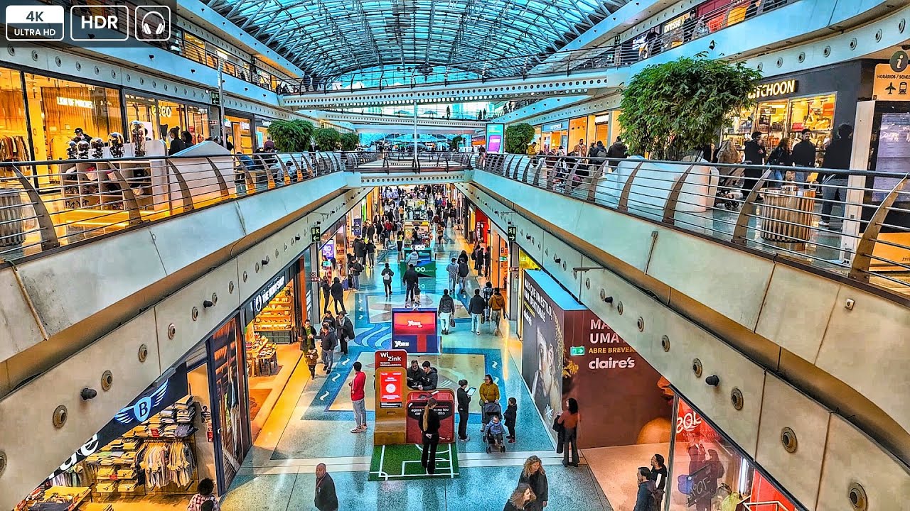 Gare do Oriente & Vasco da Gama Mall 2026 🛍️ Modern Lisbon Shopping Tour | 4K HDR