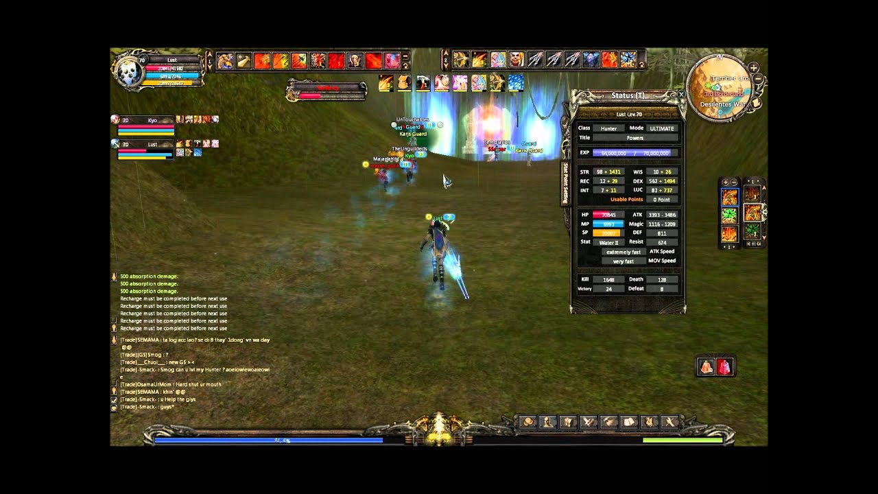 Shaiya top geared hunter :p