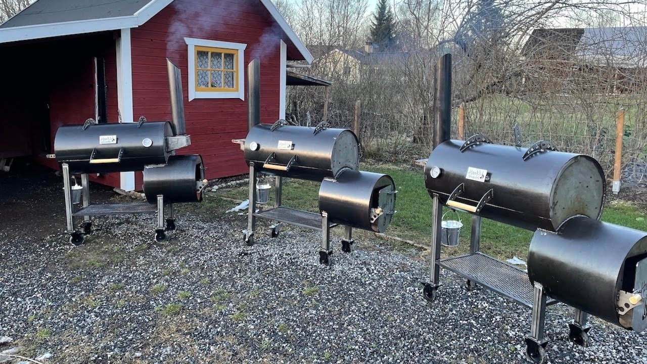 Here are my custom built smokers | Hank's True BBQ
