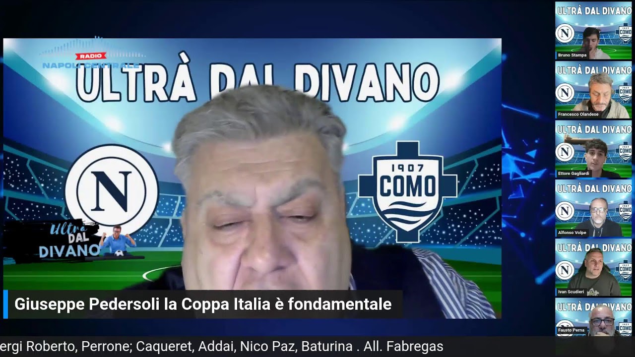 🔵 Napoli-Como | ULTRÀ DAL DIVANO LIVE dalle 20:00 – Pre