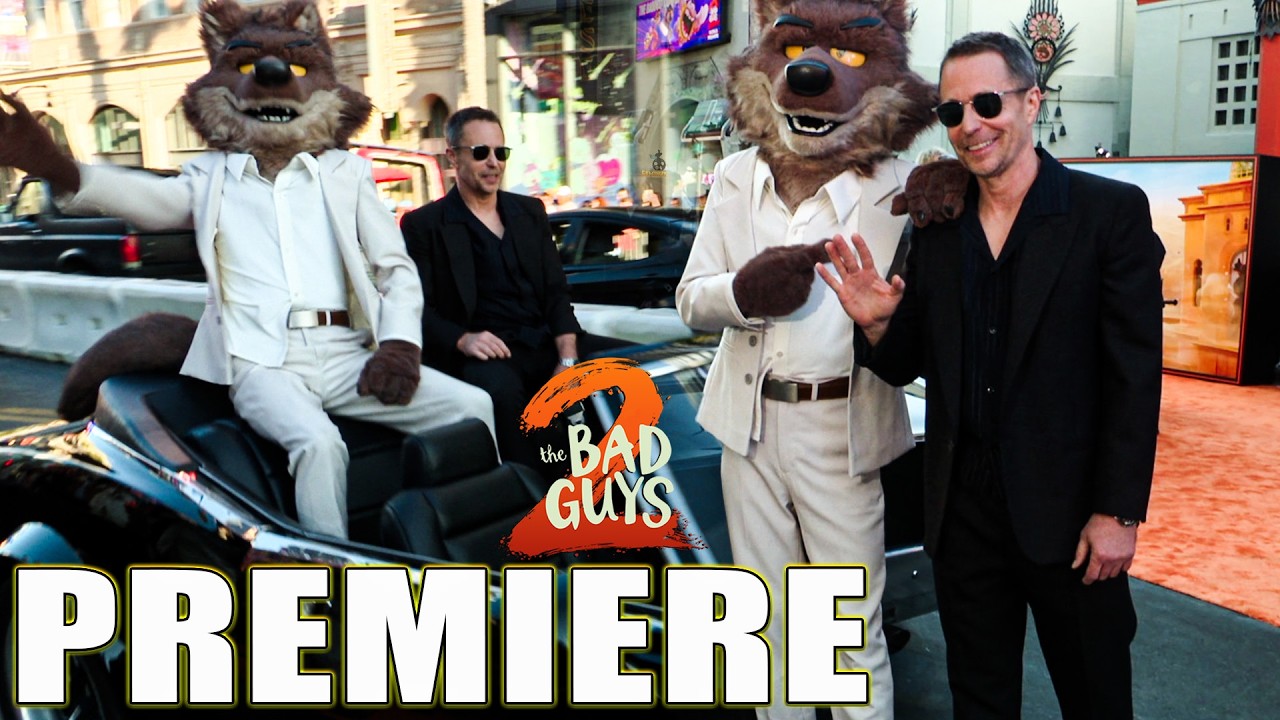 THE BAD GUYS 2 World Premiere - Cast, Crew & Stars Celebrate the Sequel!