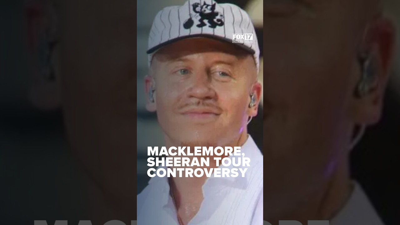 Реакция политиков и знаменитостей на исключение Macklemore из тура Эда Ширана