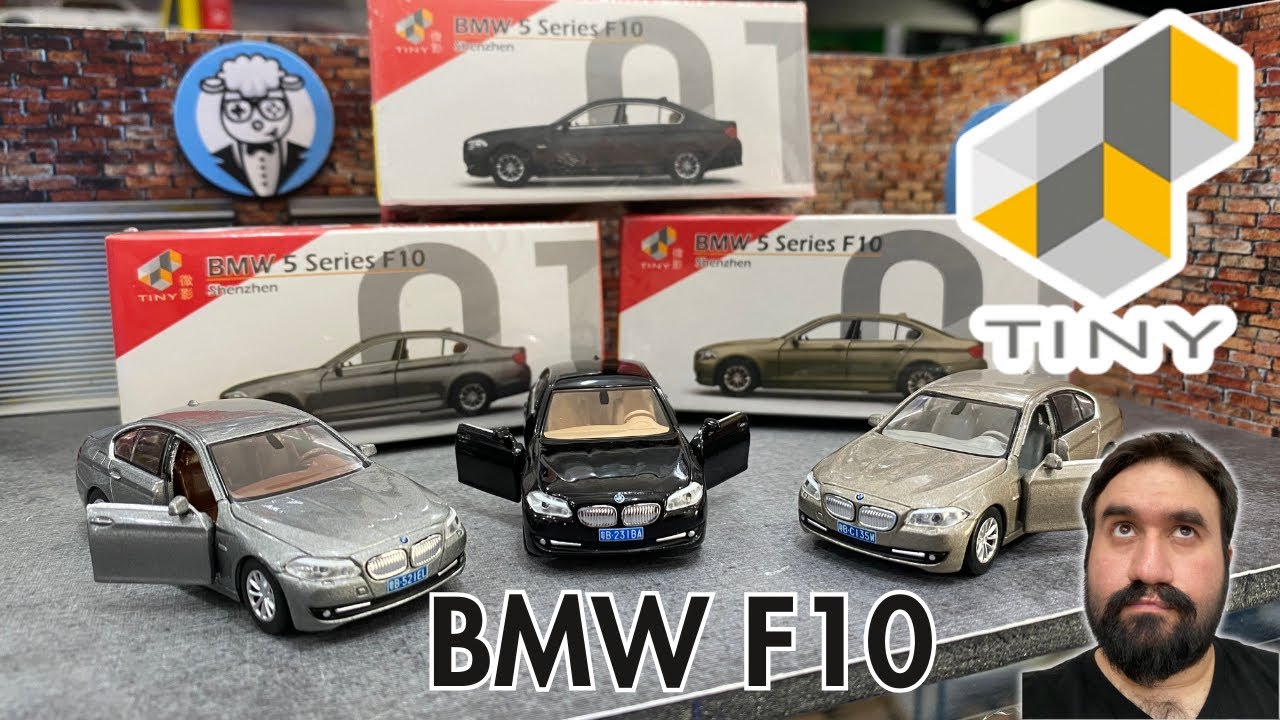 Tiny Diecast - BMW 5 Serisi F10 İNCELEME - YİNE YENİ KUZUCU'DA! HER RENGİNİ İNCELEDİM!