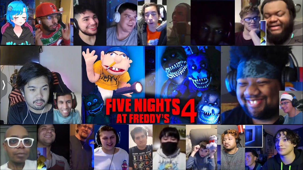 SML Movie: Five Nights At Freddy's 4 Reaction Mashup