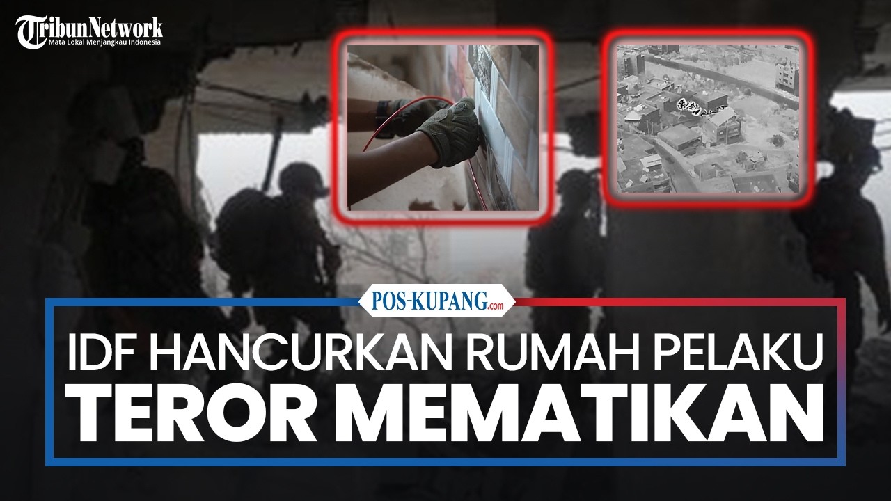 IDF Hancurkan Rumah Teroris Pelaku Penembakan Mematikan di Tepi Barat