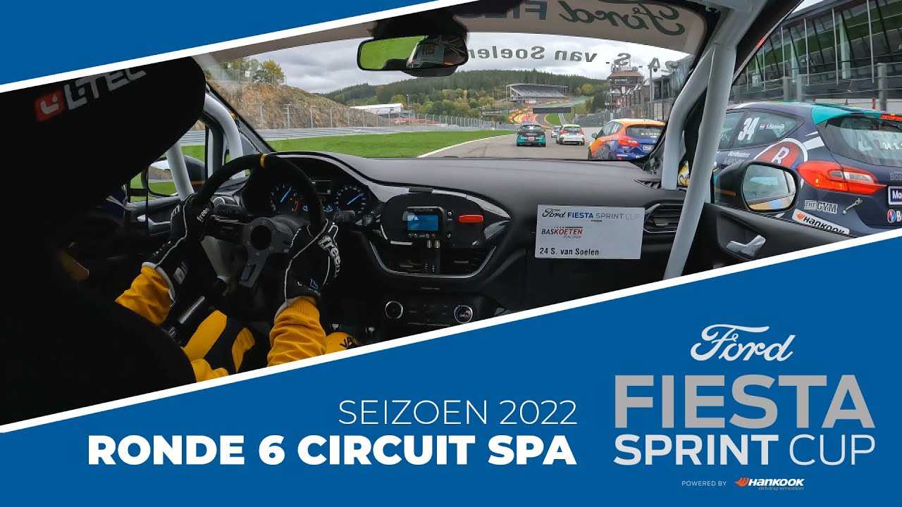 Ford Fiesta Sprint Cup 2022 - Ronde 6 Spa Francorchamps