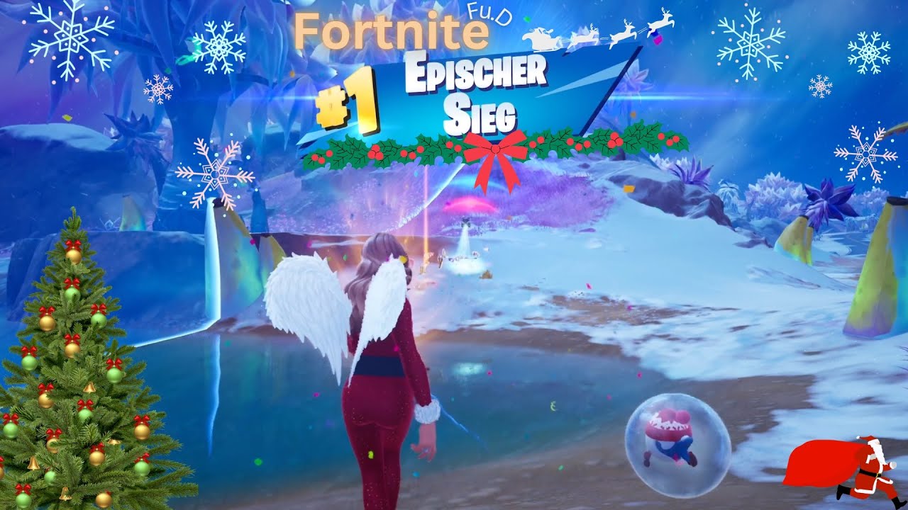 Fortnite 2025 Winterfest Mariah Carey Epic Win