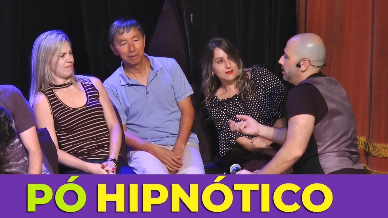 SHOW DE HIPNOSE C&Ocirc;MICA - P&Oacute; HIPN&Oacute;TICO (24/03/18)
