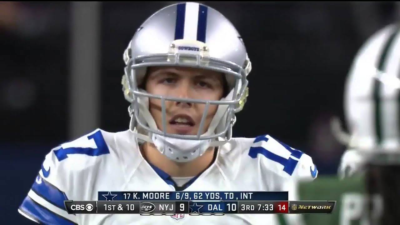 Kellen Moore vs. Jets 12/19/15