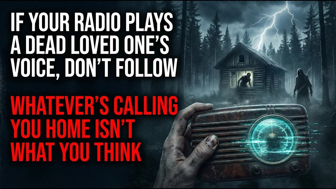 I Heard My Dad's Voice on a Mountain Radio Station... He Left Us 3 Years Ago | Creepypasta Horror