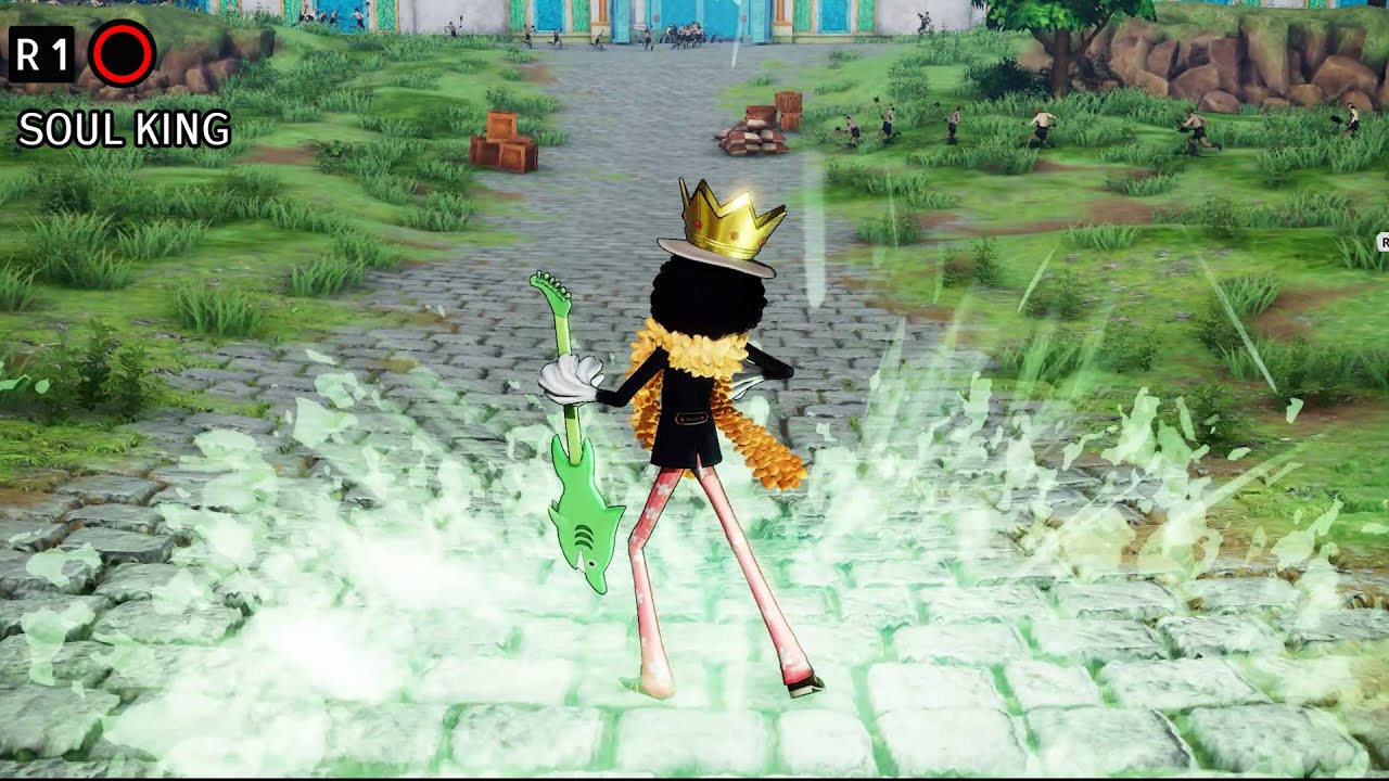 One Piece Pirate Warriors 4 - Brook (With Demo) Complete Moveset