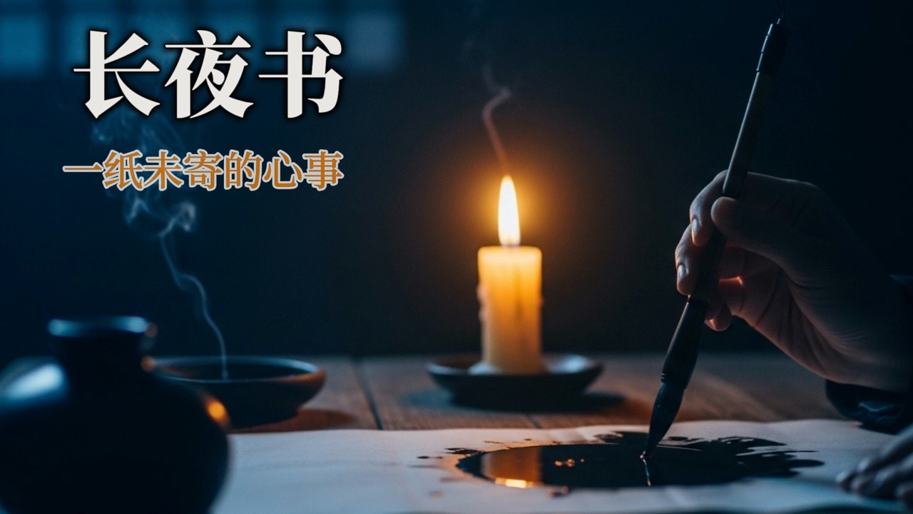 《长夜书》｜一纸未寄的心事｜Cinematic Chinese Ancient Ballad · Midnight Letter Song