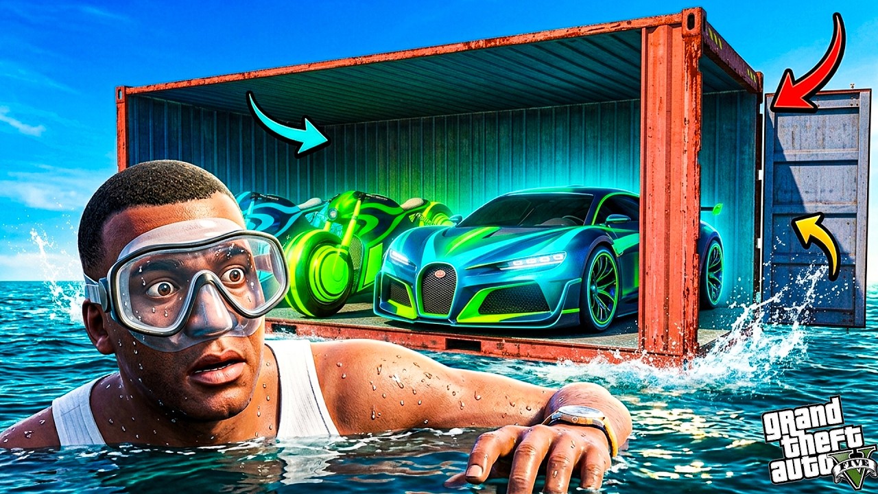 FRANKLIN খুজে পেলো $10,000,000 SUPER BIKE & CAR in GTA 5