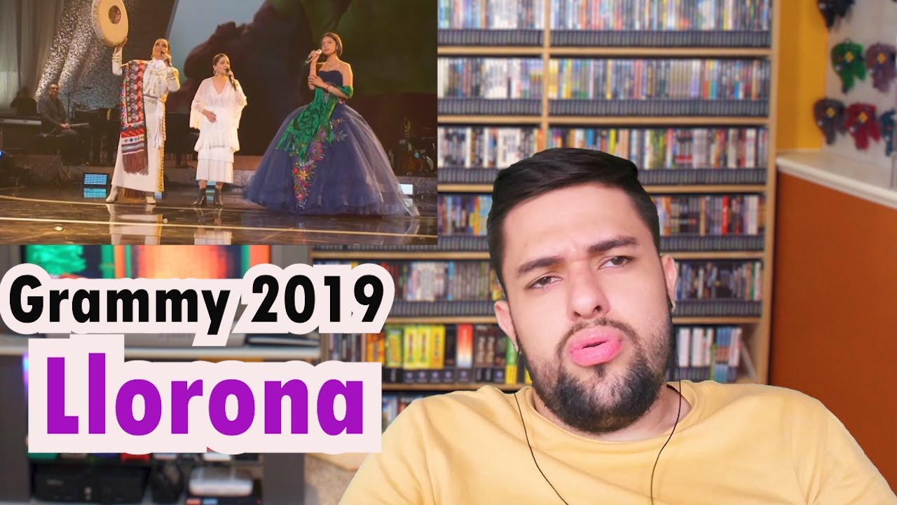 Reacciono a LLORONA - Grammy 2019 (Angela Aguilar - Aida Cuevas - Natalia Lafourcade)