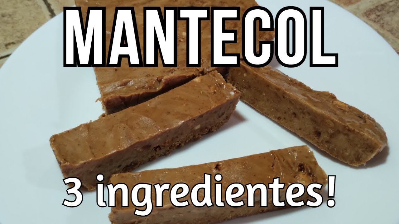 MANTECOL CON 3 INGREDIENTES
